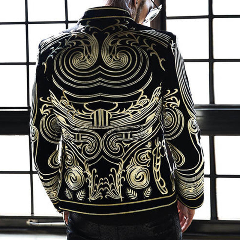 Trendy Travis Printed Men's Cardigan