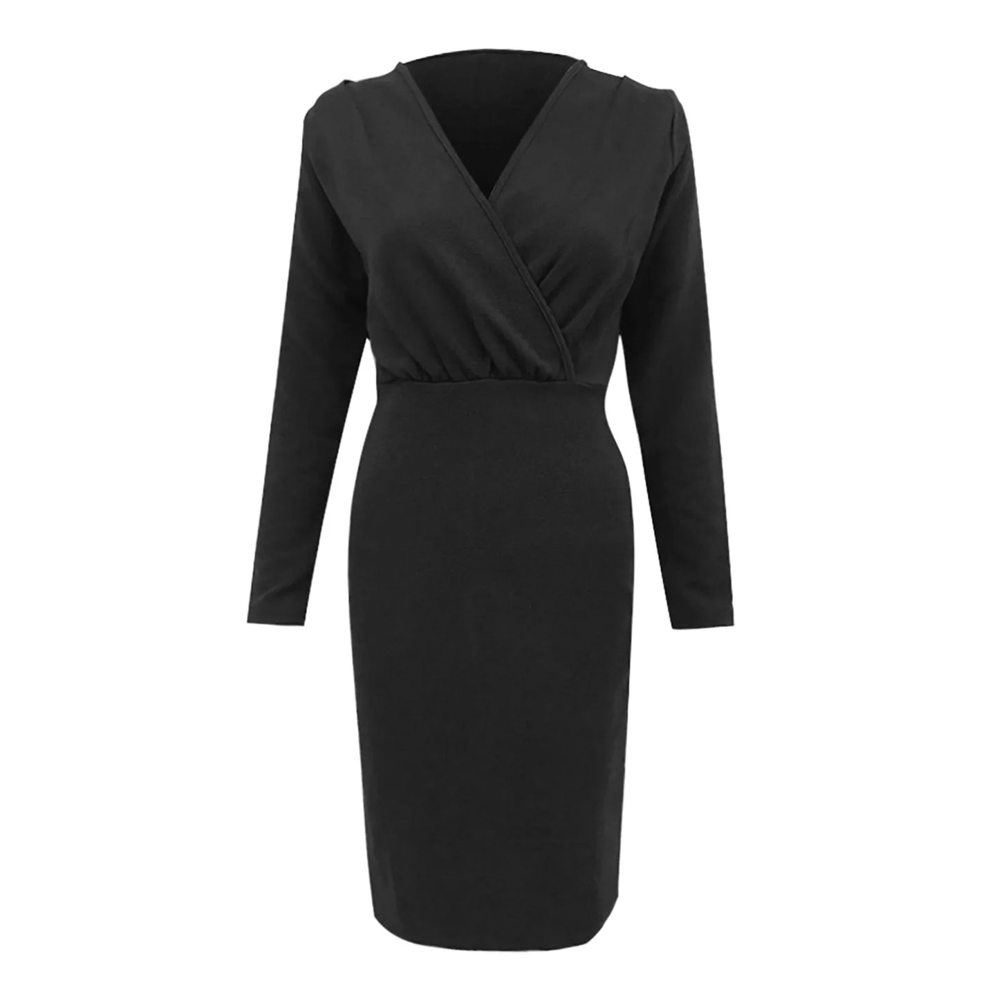 Viva Luxe Pleated Bodycon Dress