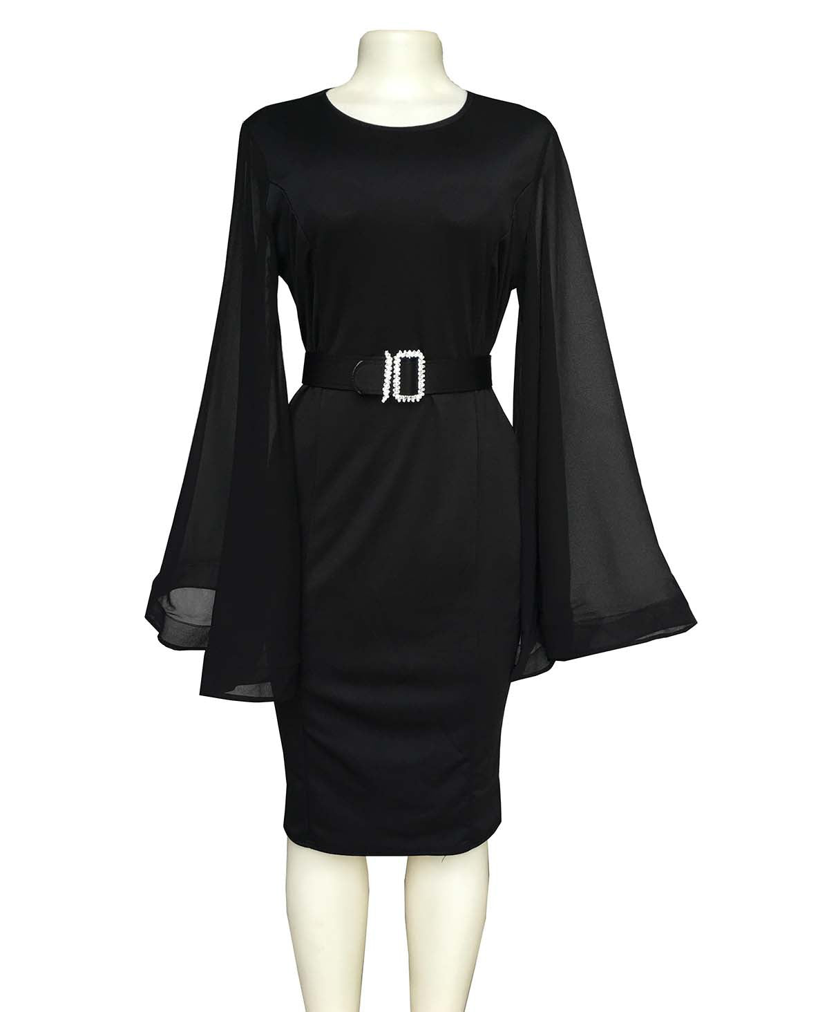 The Royal Sister Fan Slim Dress