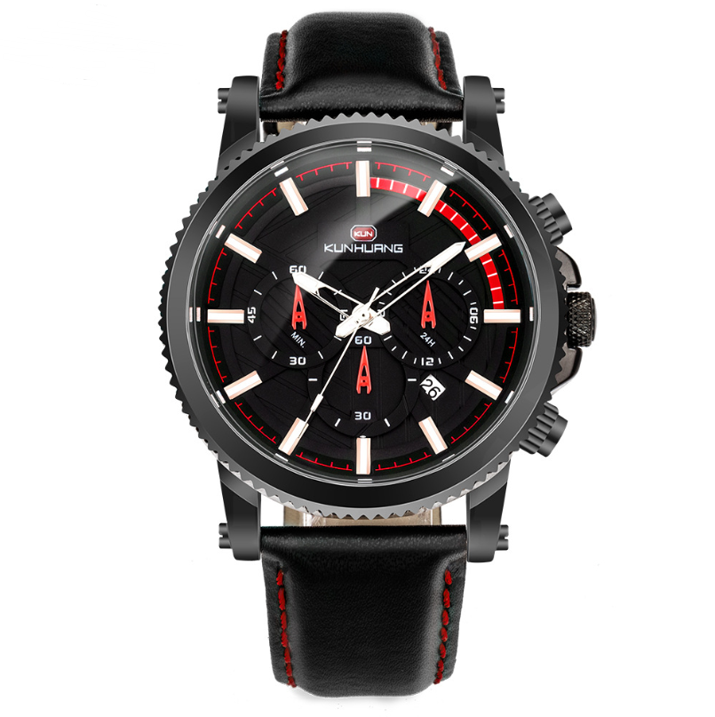 KunHuang Colorful Waterproof Watch For Men