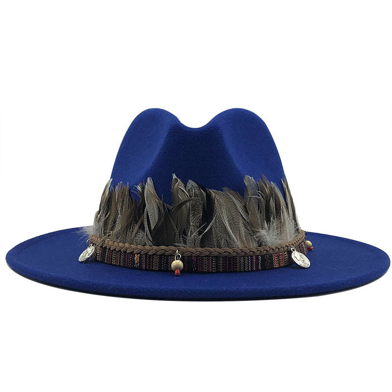 Ladies Woolen Jazz Top Hat