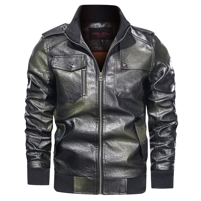 Men's Cortex Leather Motorcycle Jacket