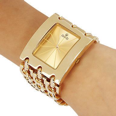 Luxury Stainless Steel Strap Quartz Watch