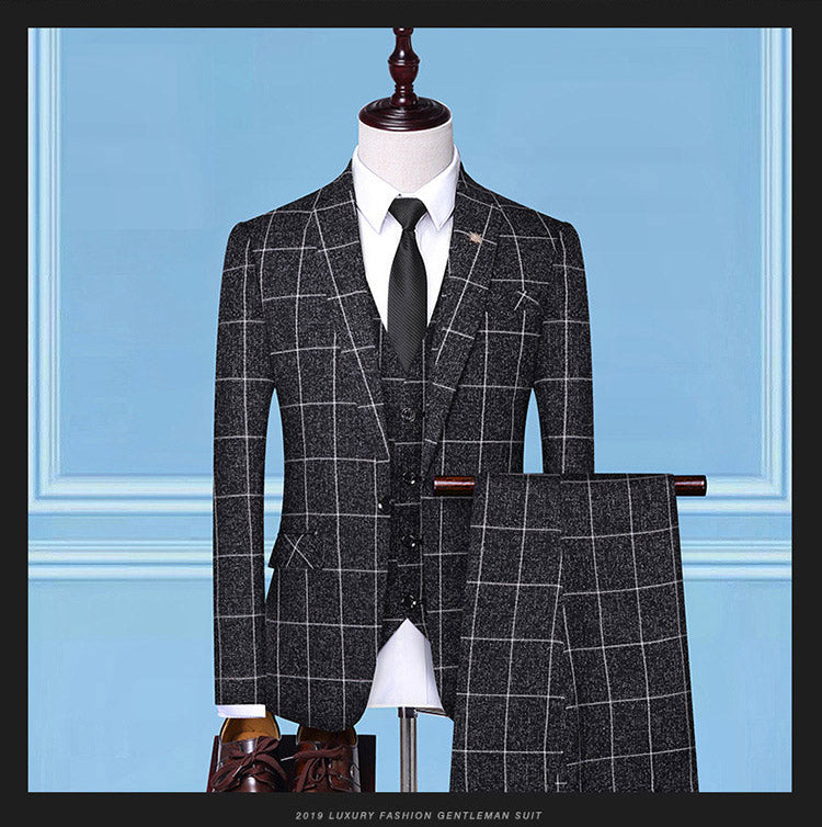 The Office Professional Checkered Suit