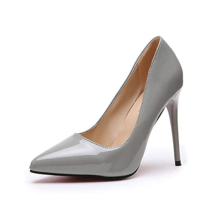 Supergirl Patent Leather Heels