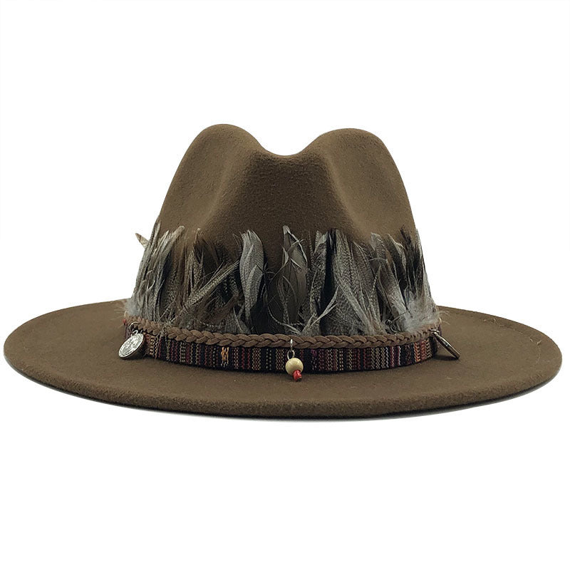 Ladies Woolen Jazz Top Hat