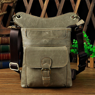 Men's Leather Hip Bag