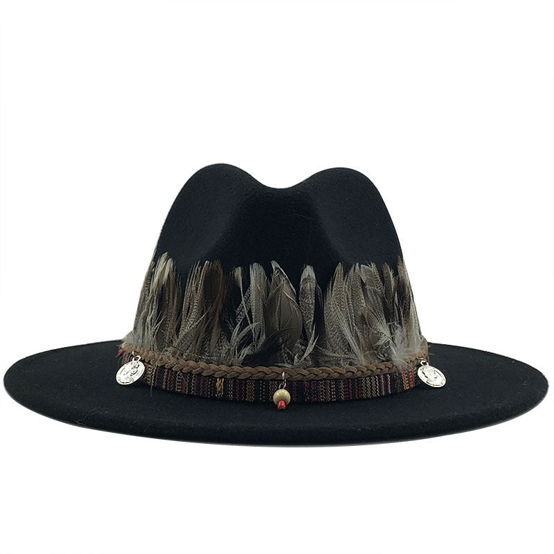 Ladies Woolen Jazz Top Hat