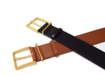 Leather Wide Belt