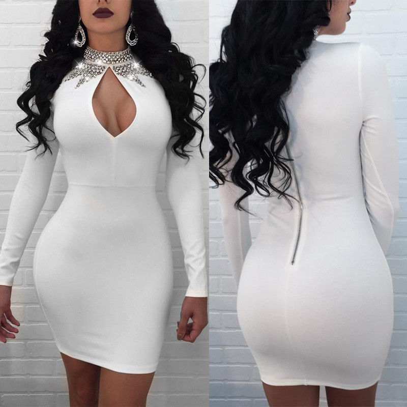 Women's Long Sleeve Night Life Dress