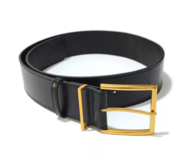 Leather Wide Belt