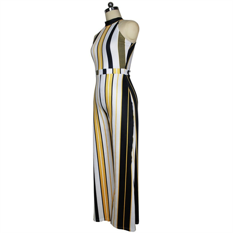 Summer Elegant Halter Jumpsuit