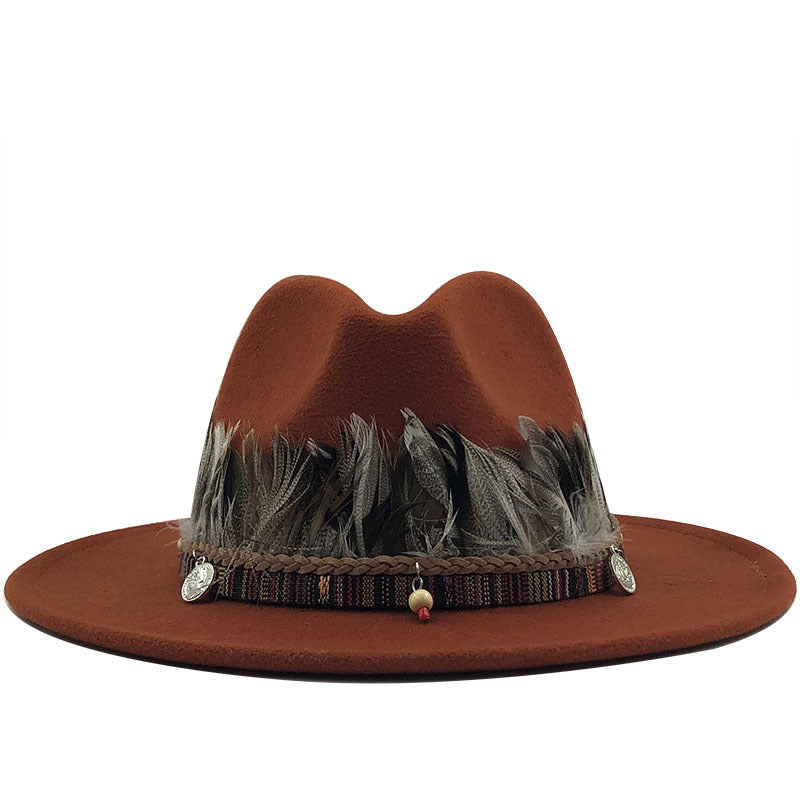 Ladies Woolen Jazz Top Hat