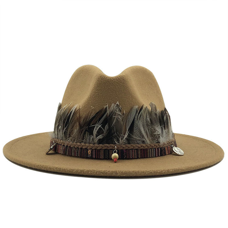 Ladies Woolen Jazz Top Hat
