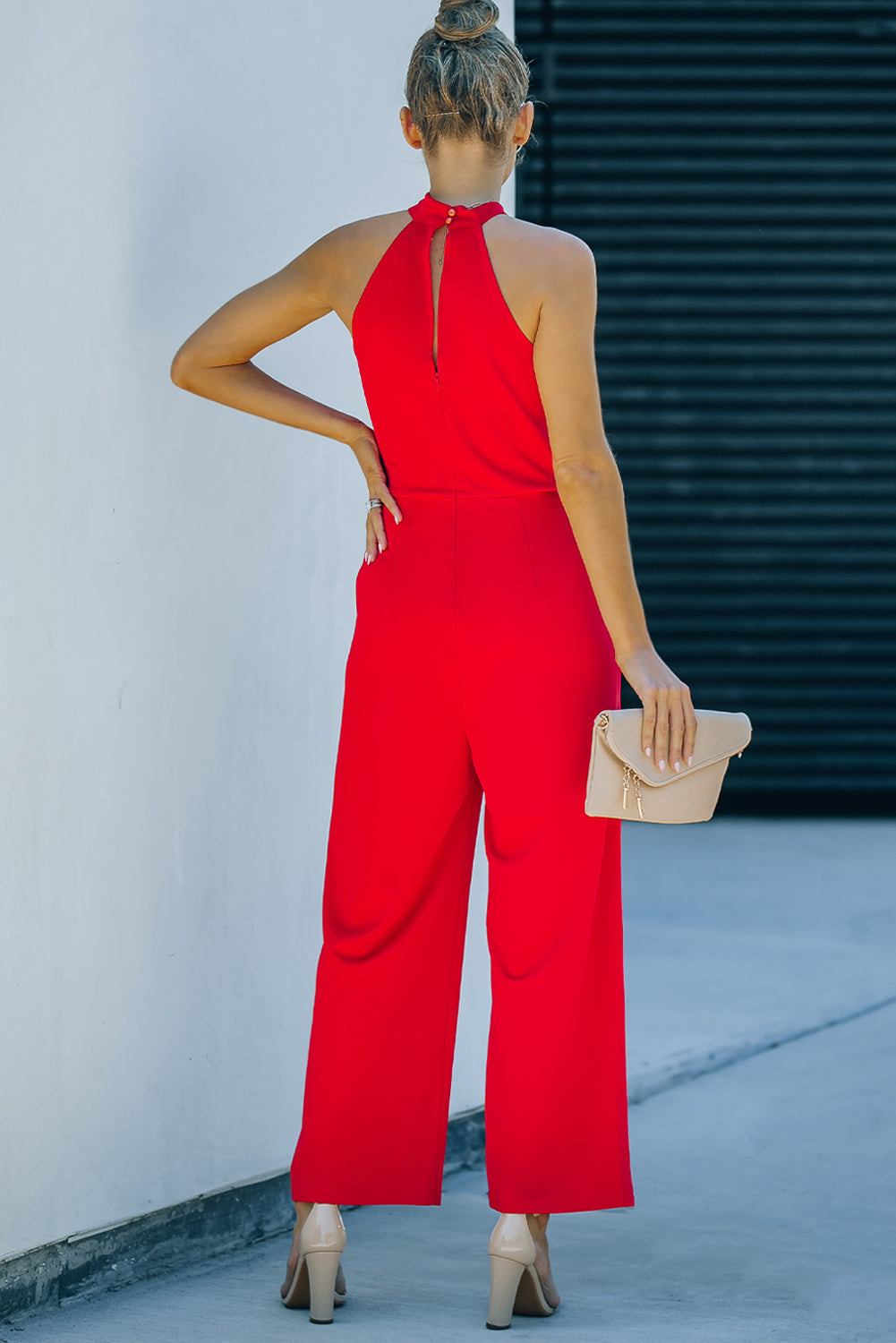 Twisted Grecian Jumpsuit