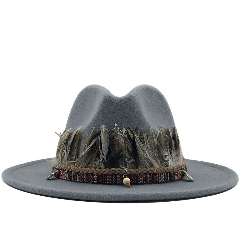 Ladies Woolen Jazz Top Hat