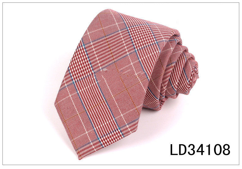 Plaid Series Classic Tie