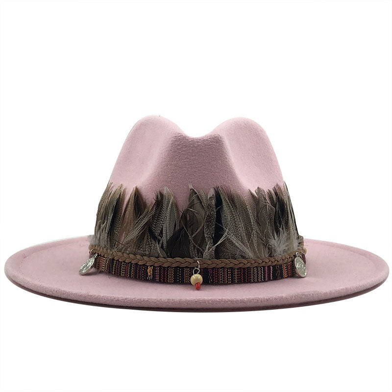 Ladies Woolen Jazz Top Hat