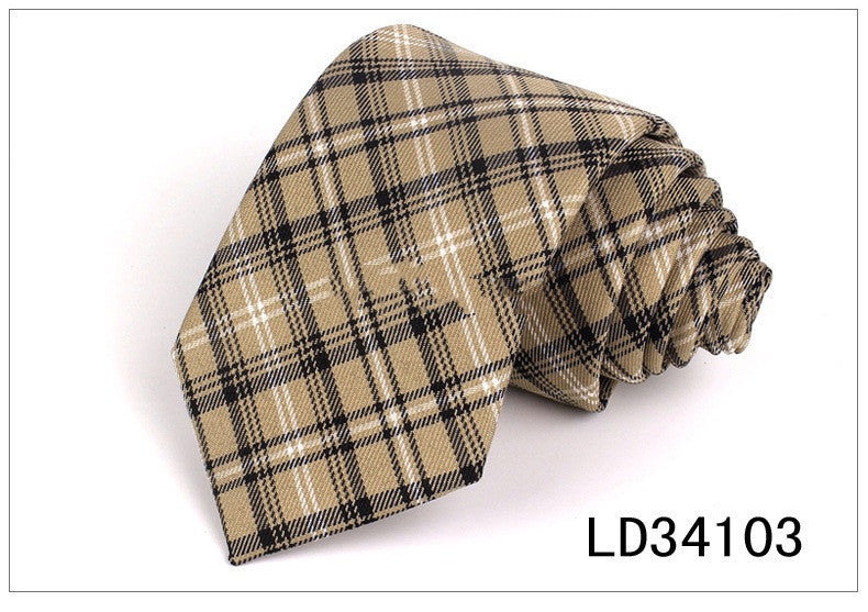 Plaid Series Classic Tie