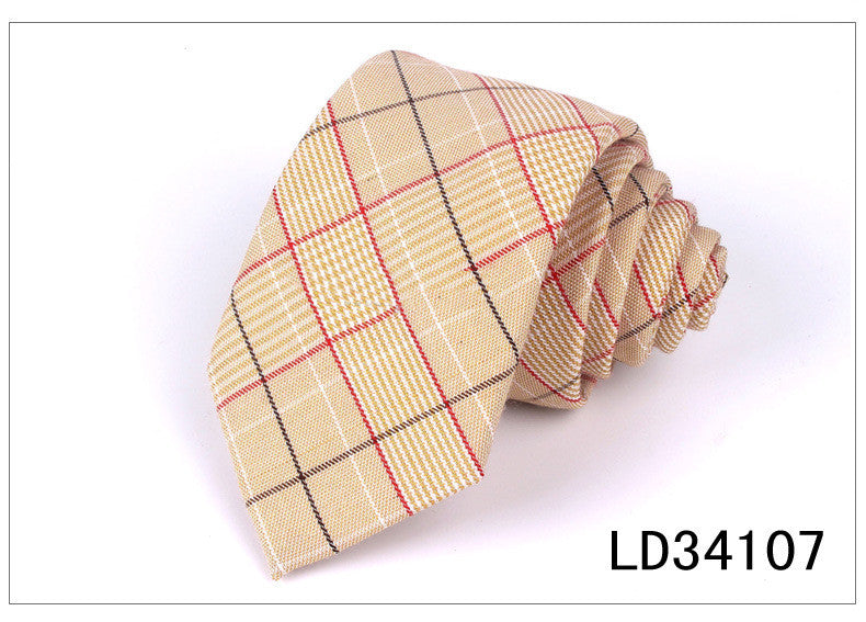 Plaid Series Classic Tie