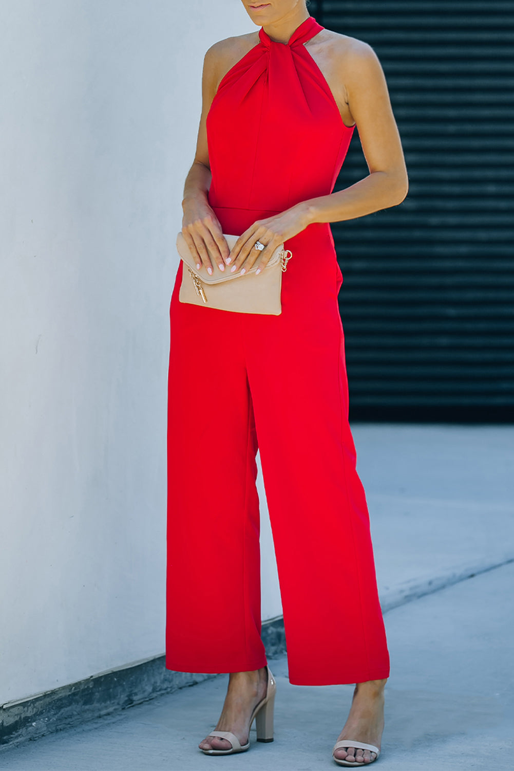 Twisted Grecian Jumpsuit