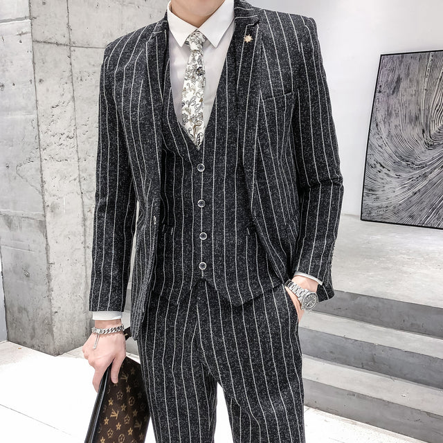 Total Transformation Boutique Plaid Business Suit