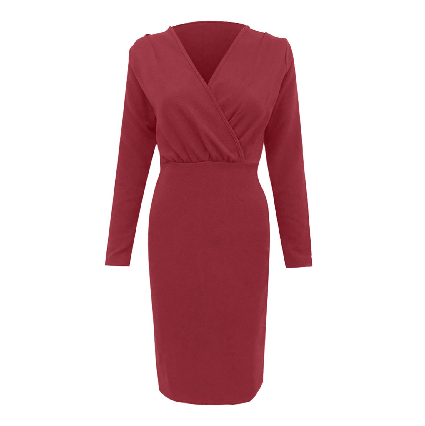 Viva Luxe Pleated Bodycon Dress