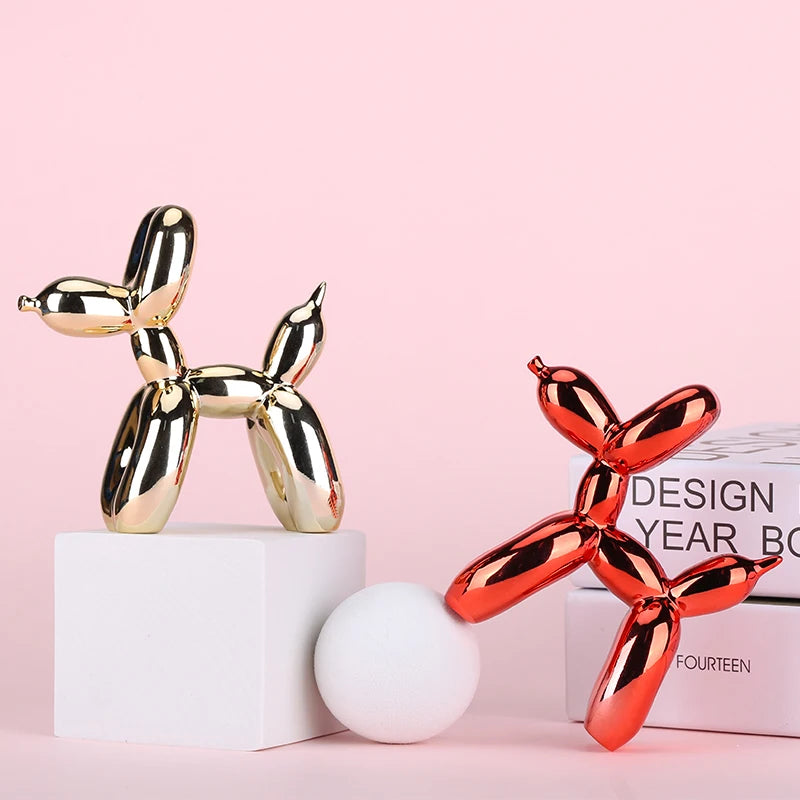 Nordic Resin Balloon Dog Ornaments