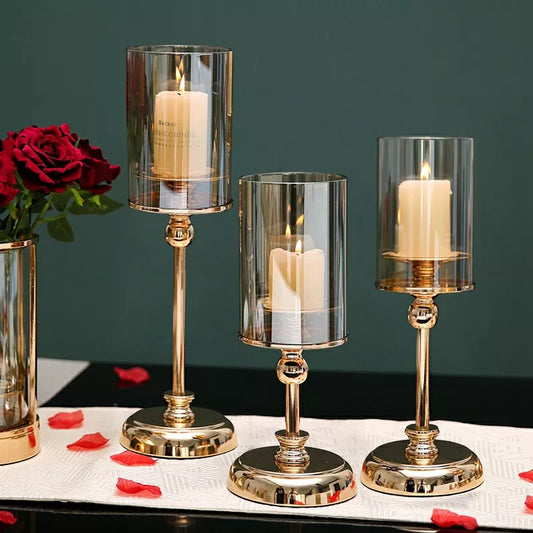 Luxury Vintage Metal Candle Holders