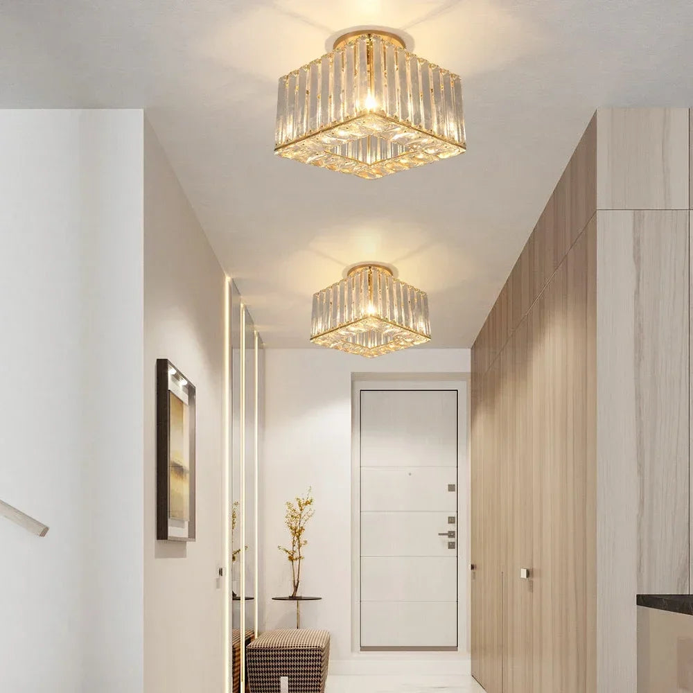 Modern Crystal Ceiling Chandeliers Lamp