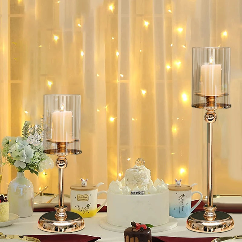 Luxury Vintage Metal Candle Holders