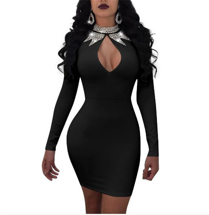 Women's Long Sleeve Night Life Dress