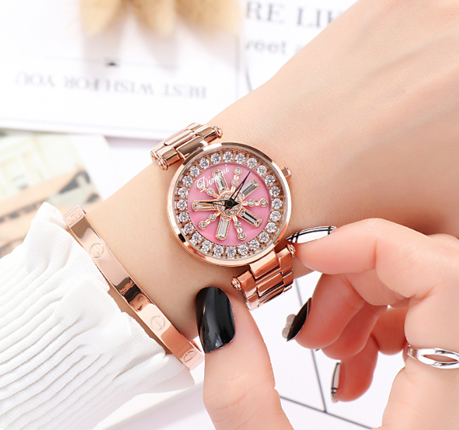 Tapered Crown Quartz Watch