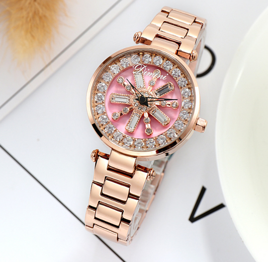 Tapered Crown Quartz Watch