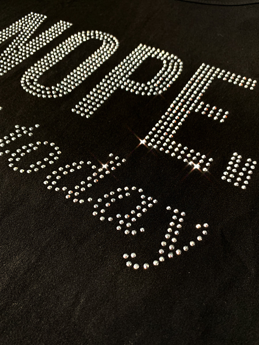 NOPE, NOT TODAY Rhinestone T-Shirt