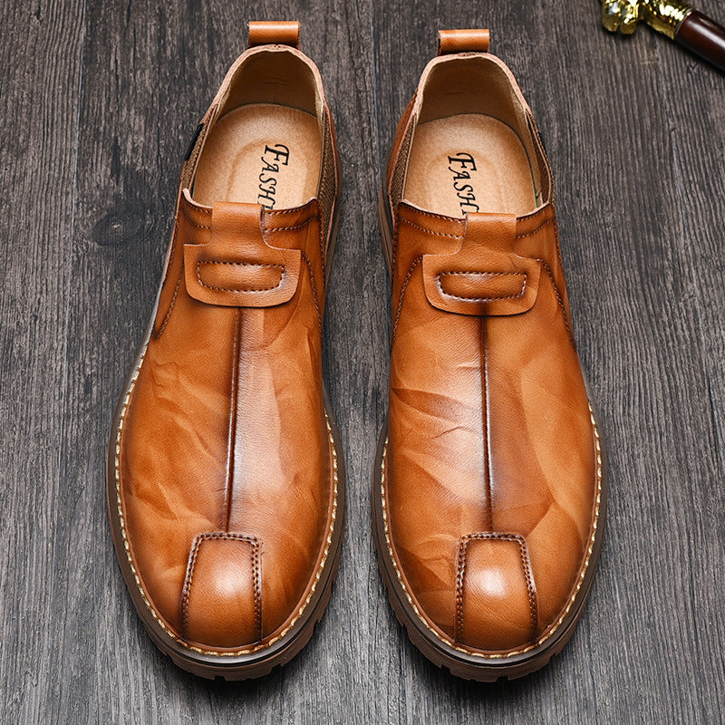 Trendy Casual Genuine Leather Loafers